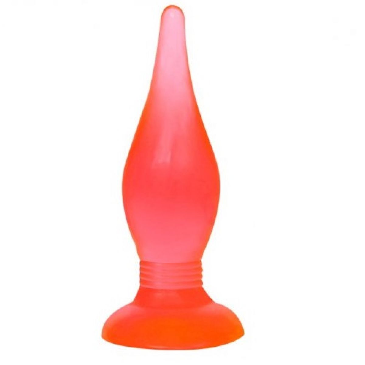 Пробка анальная с присоской Butt plug красная Пробка анальная с присоской Butt plug красная