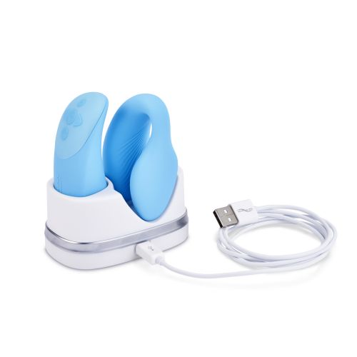 We-Vibe Chorus вибратор для пар с дистанционным пультом, голубой