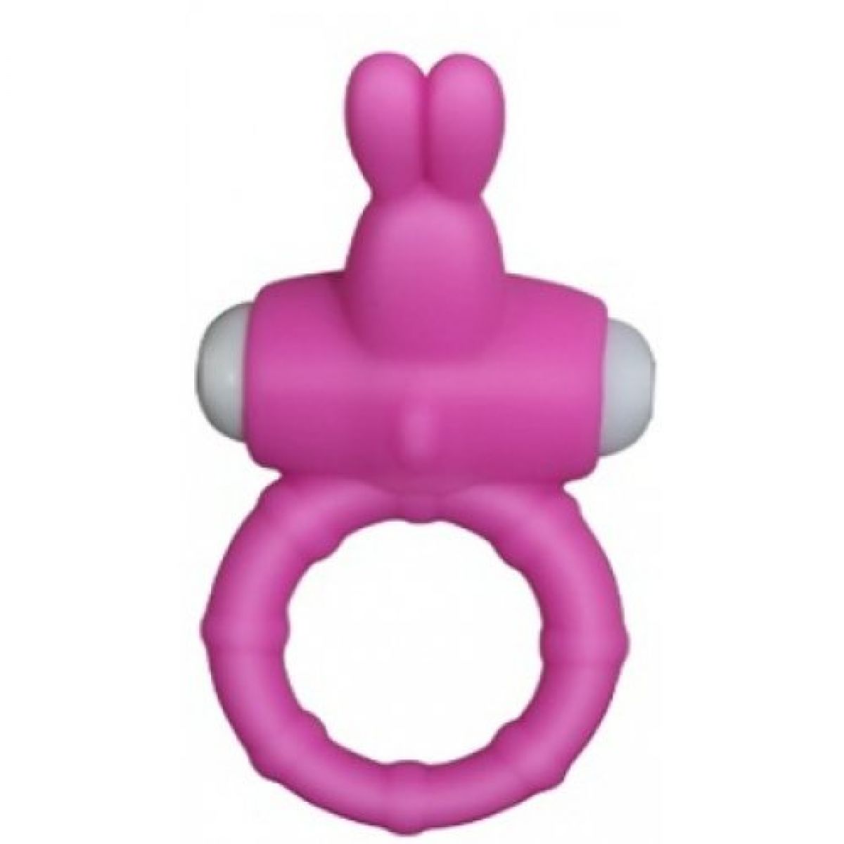 Розовое виброкольцо Power Thrill Clit Cockring