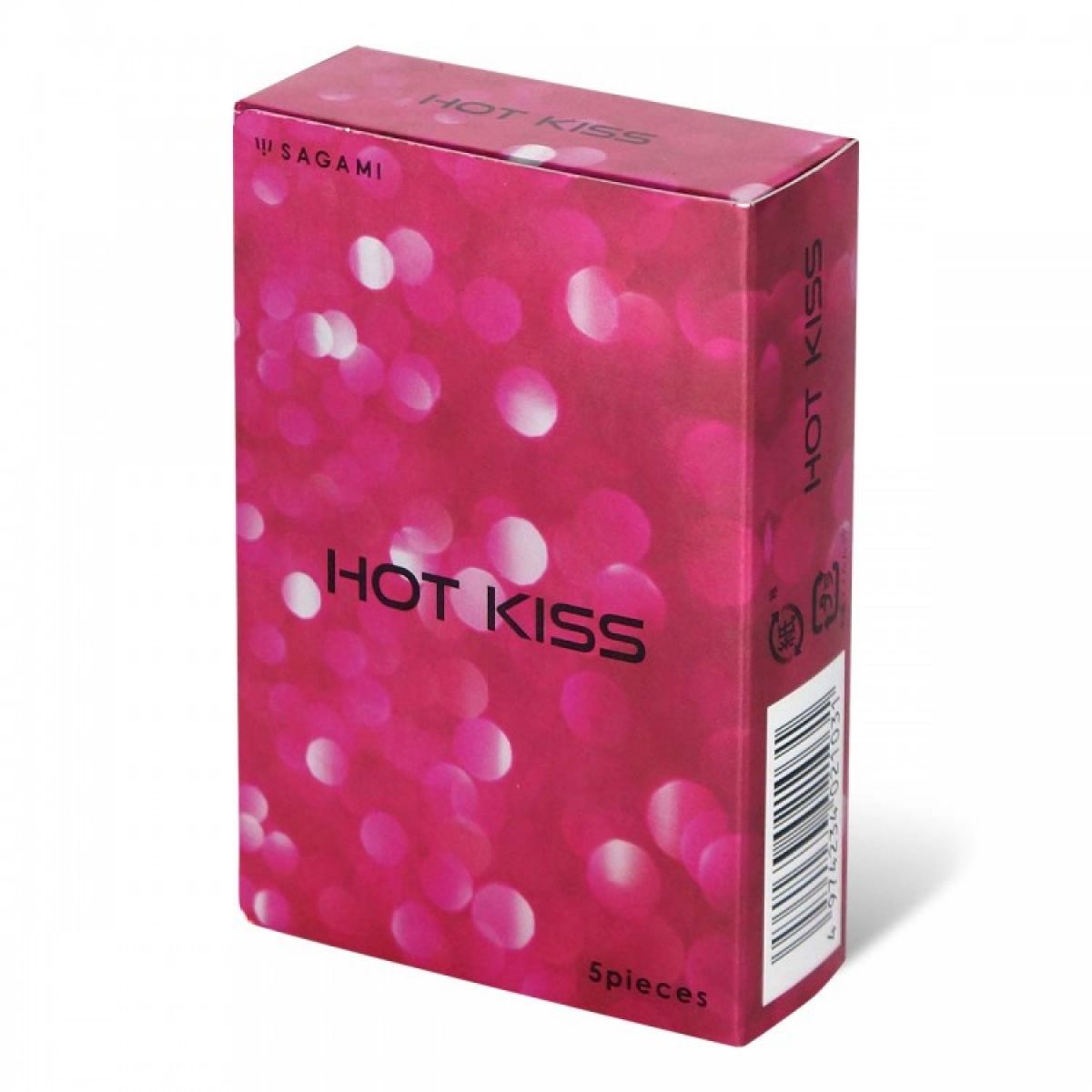 Презервативы SAGAMI Hot Kiss разогревающие 5шт Презервативы SAGAMI Hot Kiss разогревающие 5шт
