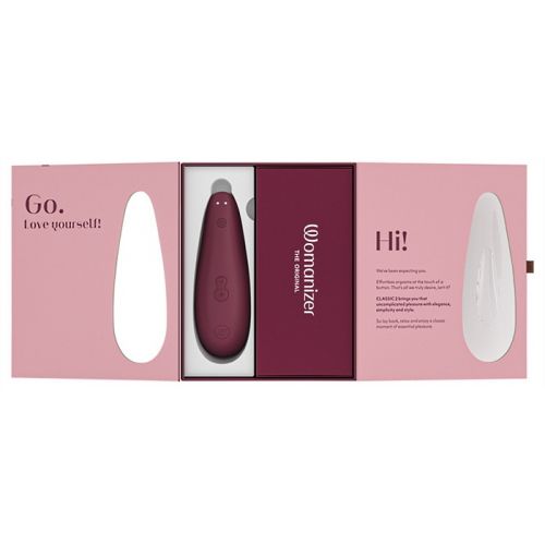 Womanizer Classic 2 бордовый - Бесконтактный клиторальный стимулятор