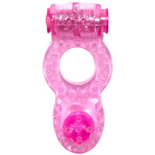 Тянущееся виброкольцо для эрекции Rings Ringer Pink