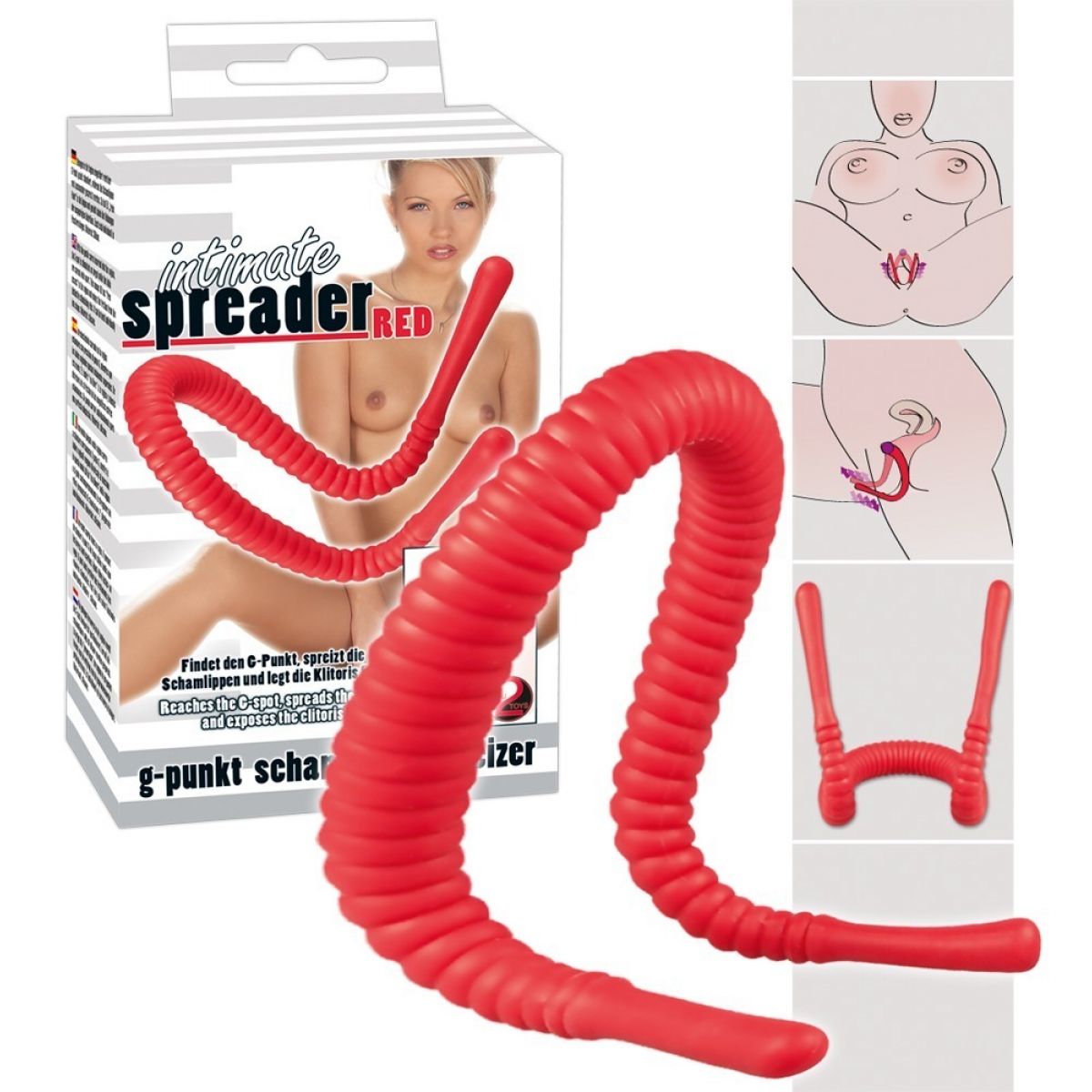 Стимулятор точки G Intimate Spreader красный