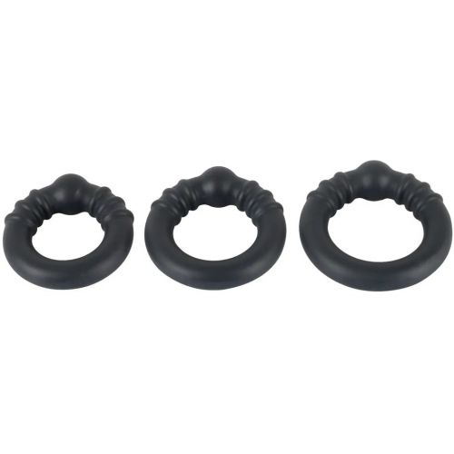 Набор силиконовых эрекционных колец Rebel