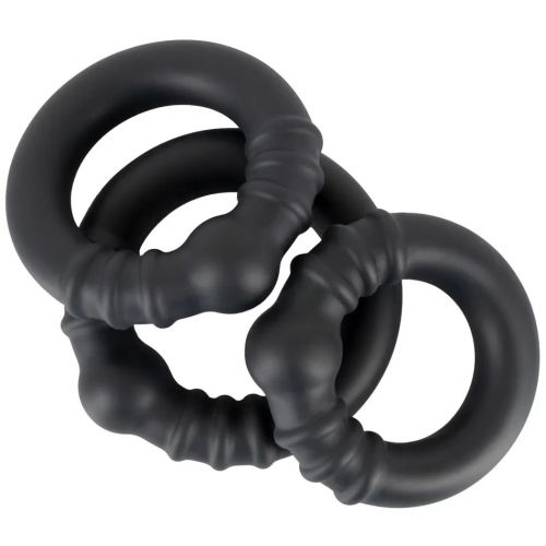 Набор силиконовых эрекционных колец Rebel