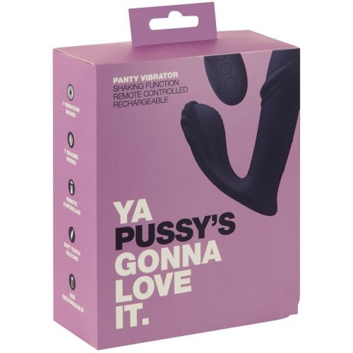 Клиторально-вагинальный вибратор с поступательными движениями и дистанционным управлением Panty Vibrator