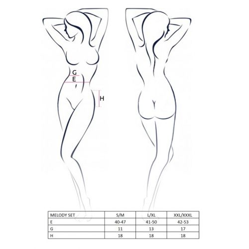 Комплект балерины Melody Set XXL/XXXL