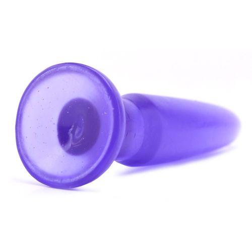 Анальная пробка Basix Rubber Works Beginners Butt Plug Purple