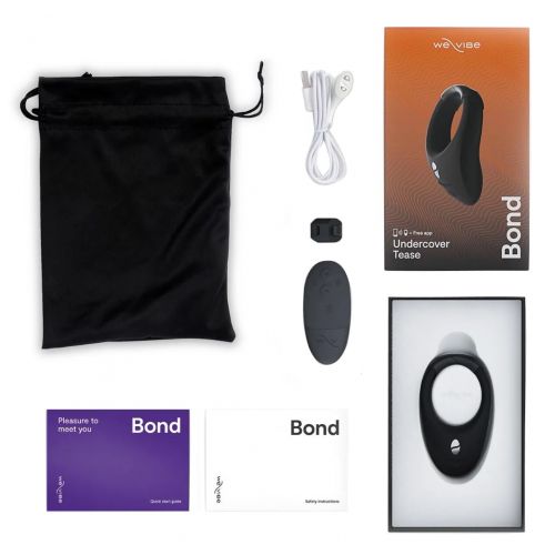 Эрекционное кольцо-вибратор для ношения со смарт-управлением We-Vibe Bond