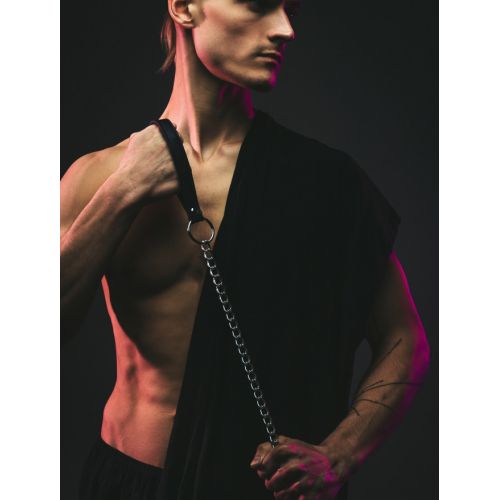 Металлический поводок для БДСМ аксессуаров Party Hard Willpower