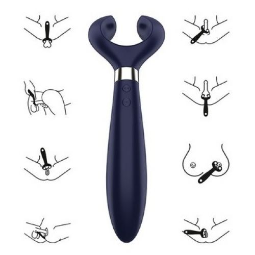 Многофункциональный вибратор Satisfyer Endless Fun синий