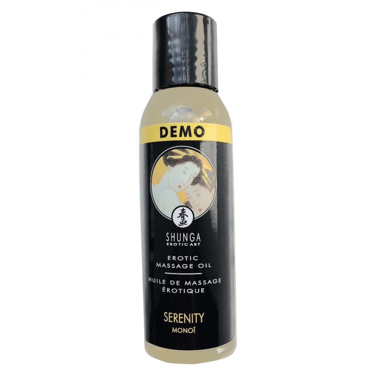 Возбуждающее массажное масло Shunga Serenity с ароматом монои 60 мл