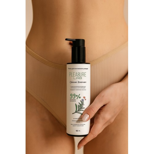 Натуральный лубрикант с розмарином и мятной водой Pleasure Lab Organic Rosemary 185 мл