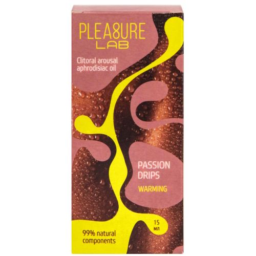 Возбуждающие капли-афродизиак Pleasure Lab Passion Drips Warming 15 мл