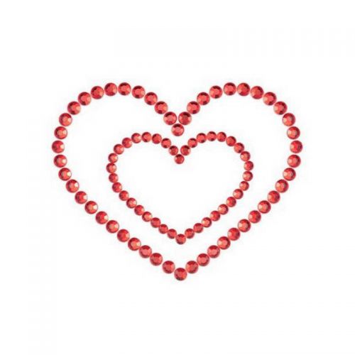 Пэстисы Bijoux Mimi Heart Red красные