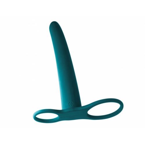 Насадка для двойного проникновения Pure Passion Gimlet зеленая