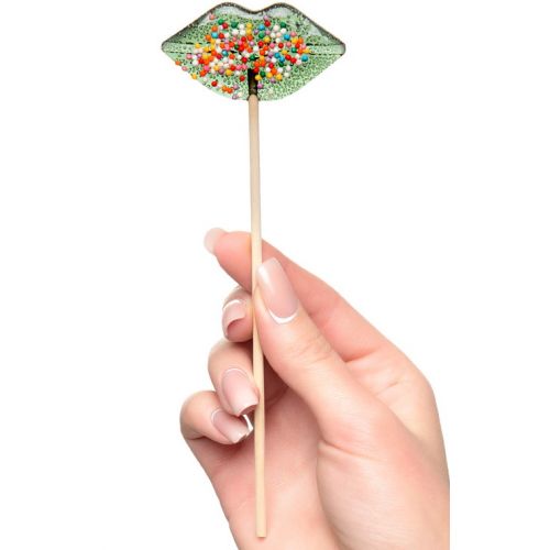 Набор карамельных леденцов Губки с конфетти 3 шт