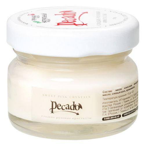 Массажная свеча Сладкие Розовые Кристаллы Pecado BDSM 30 мл