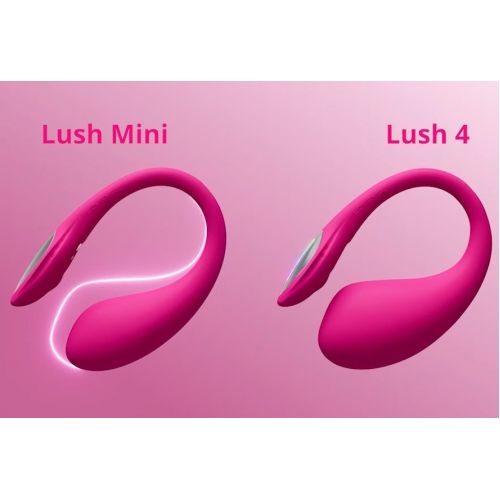 Lovense Lush Mini инновационный смарт-вибростимулятор с LED-подсветкой