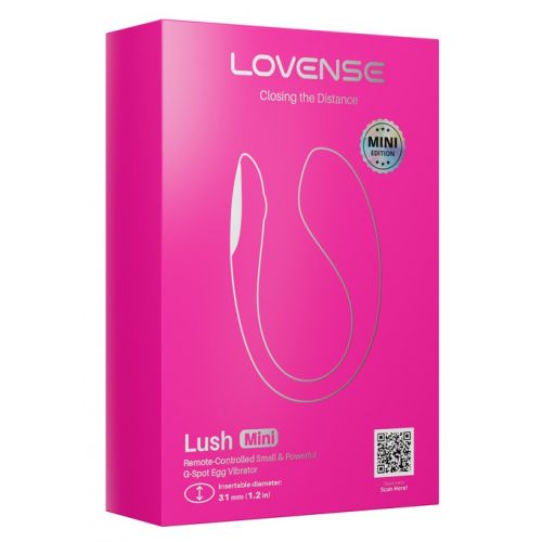 Lovense Lush Mini инновационный смарт-вибростимулятор с LED-подсветкой
