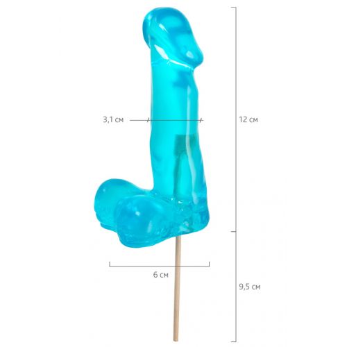 Карамельный леденец Пенис со вкусом перечная мята 170 гр