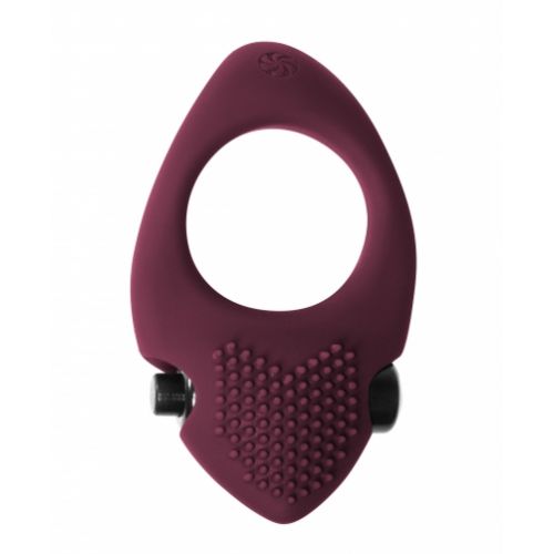 Эрекционное виброкольцо Pure Passion Sunset Wine red