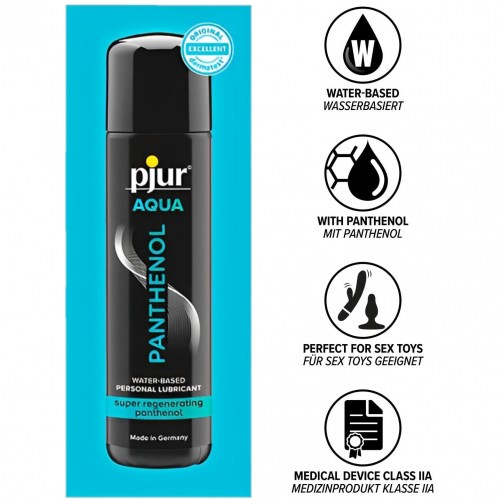 Лубрикант Pjur Aqua Panthenol 2 мл, пробник