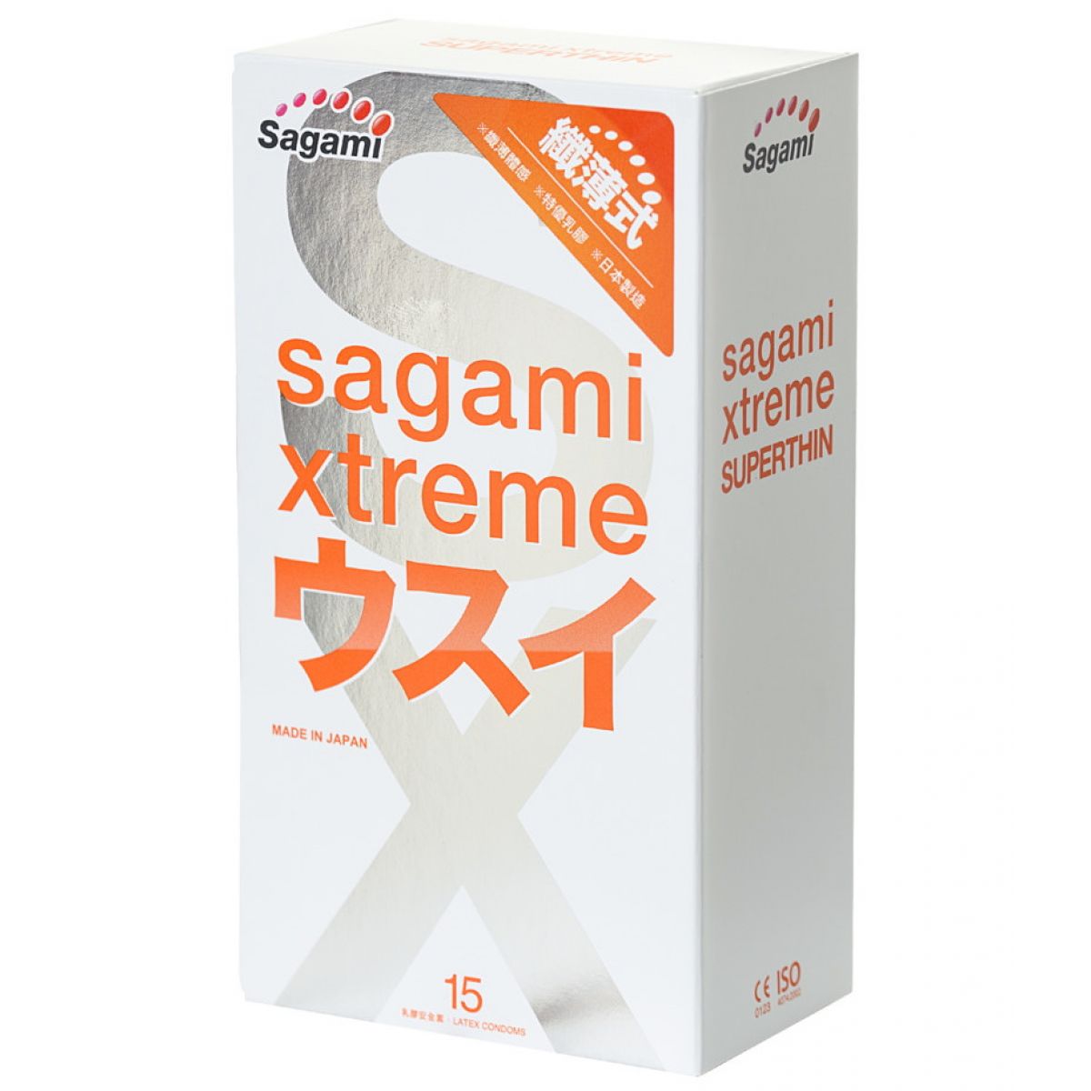 Презервативы ультратонкие Sagami Xtreme 0.04 мм 15 шт.