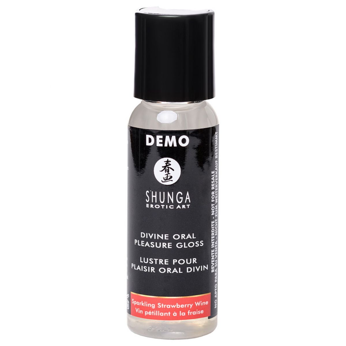 Бальзам с виброэффектом Shunga Божественное удовольствие Клубника и шампанское 30 мл