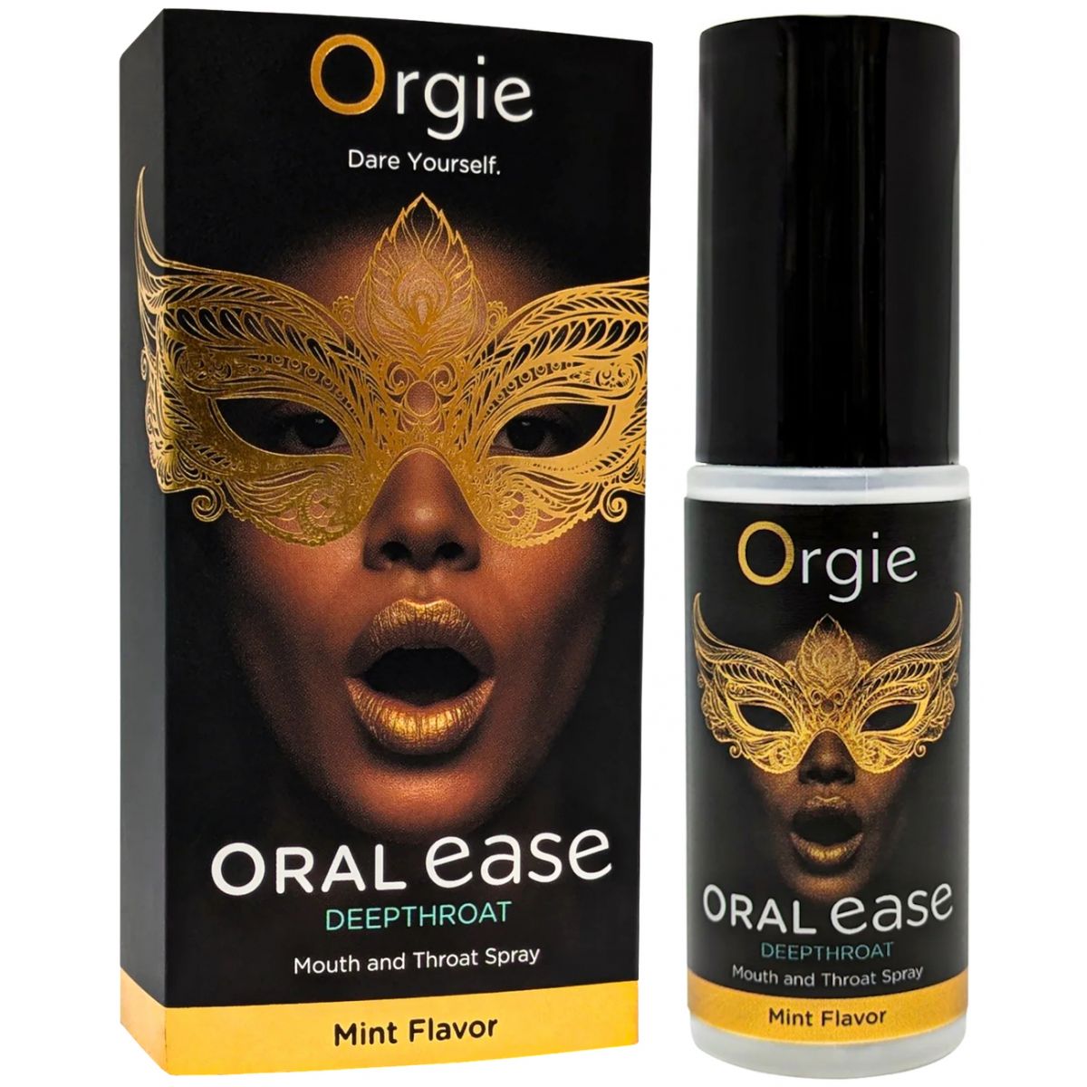 Охлаждающий оральный спрей Orgie Oral Ease Deepthroat со вкусом мяты 15 мл