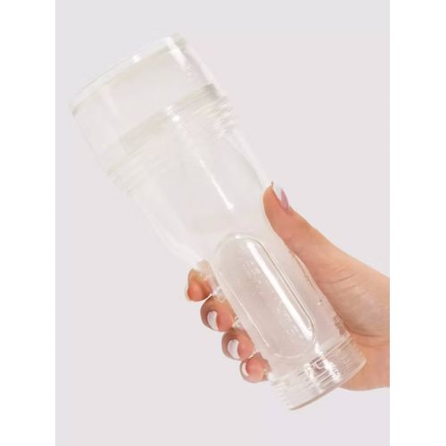 Прозрачная вагина-мастурбатор Fleshlight Crystal Go Torque