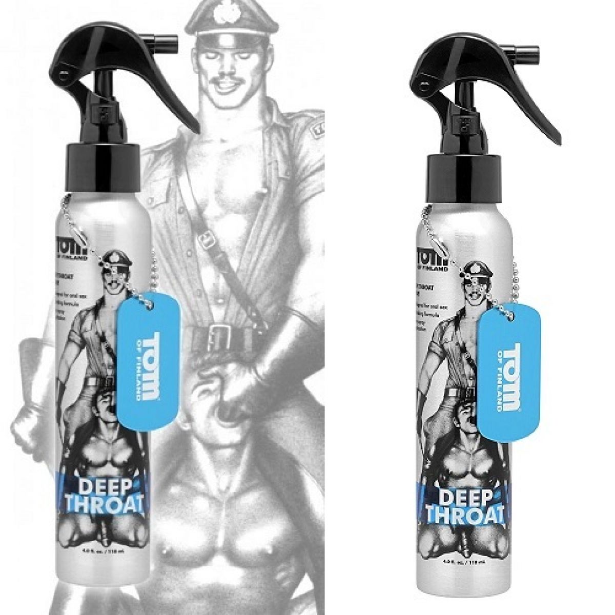 Спрей для глубокого минета Tom of Finland Deep Throat Spray 118 мл - купить  в Минске