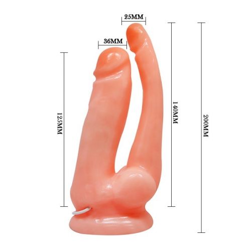 Вибратор для двойного проникновения