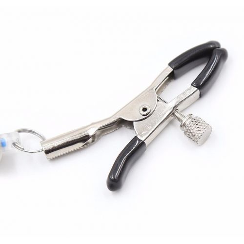 Оригинальные зажимы для сосков с лампочками