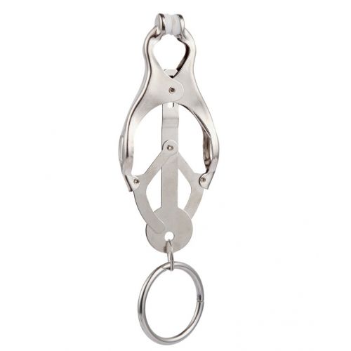 Металлические клипсы на соски с кольцом