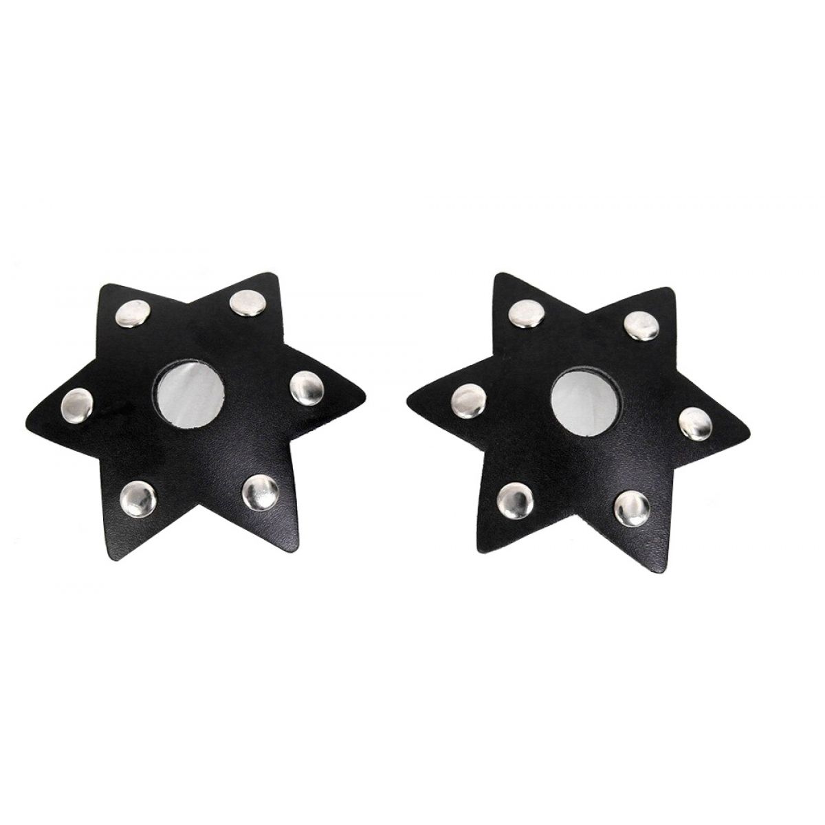 Пэстисы в форме звездочек с заклепками