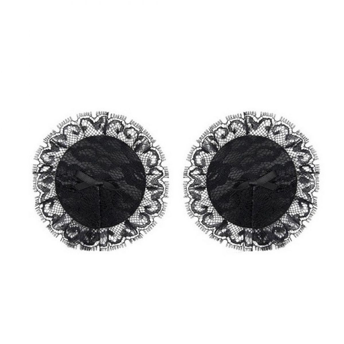 Круглые кружевные пэстисы