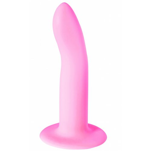 Нереалистичный фаллос на присоске Flow Stray Pink 17 см