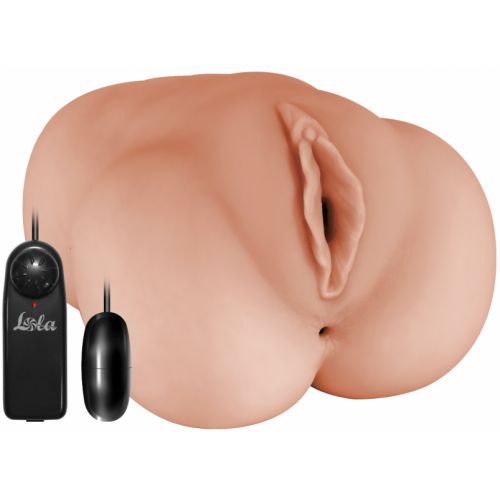 Реалистичный мастурбатор-вагина с вибрацией Satisfaction My Love