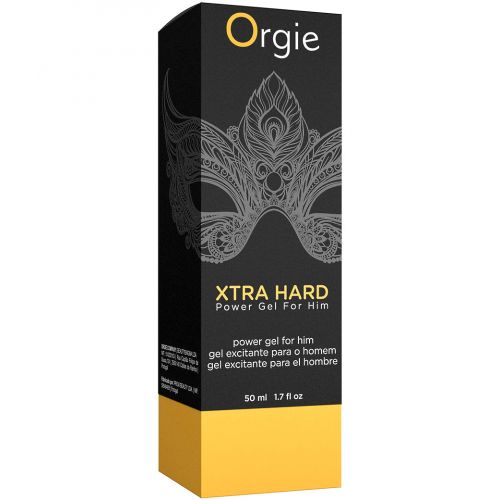 Стимулирующий гель для усиления эрекции Orgie Xtra Hard Power Gel for Him с экстрактом паприки 50 мл