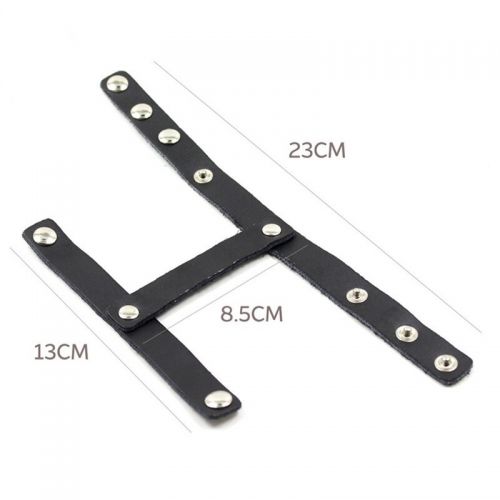 Утяжка для пениса с разделителем мошонки 