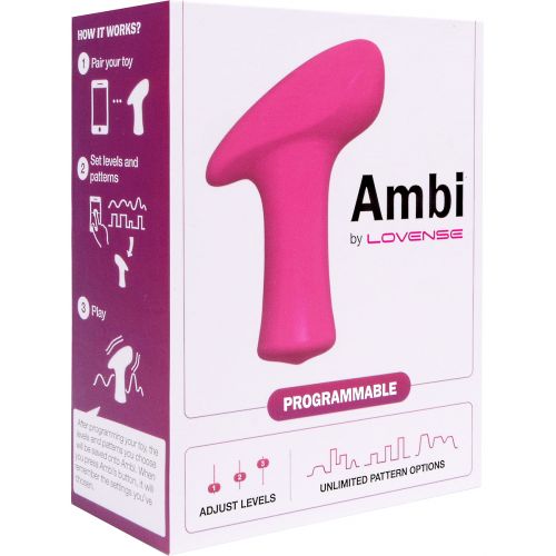 Вибропуля Lovense Ambi с возможностью управления через смартфон