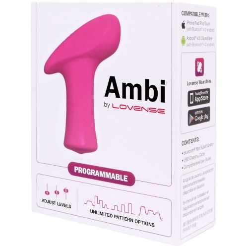 Вибропуля Lovense Ambi с возможностью управления через смартфон