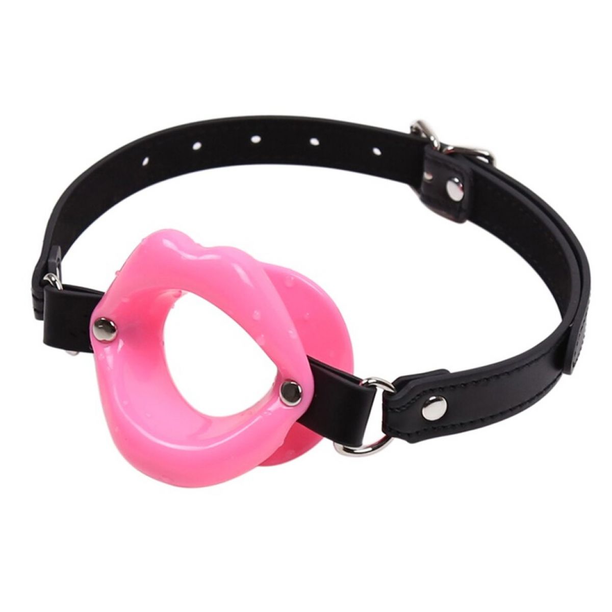 Кляп-губы розового цвета