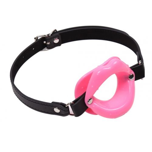 Кляп-губы розового цвета