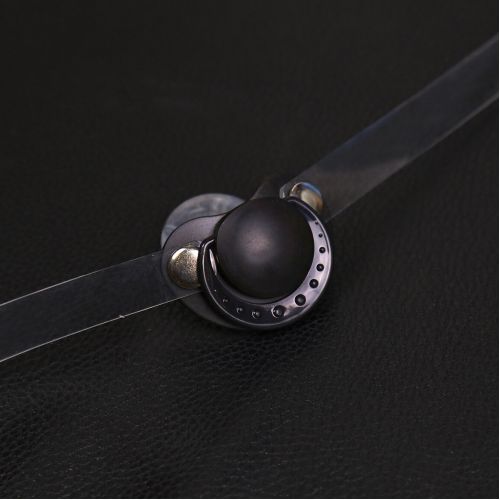 Кляп-соска черного цвета