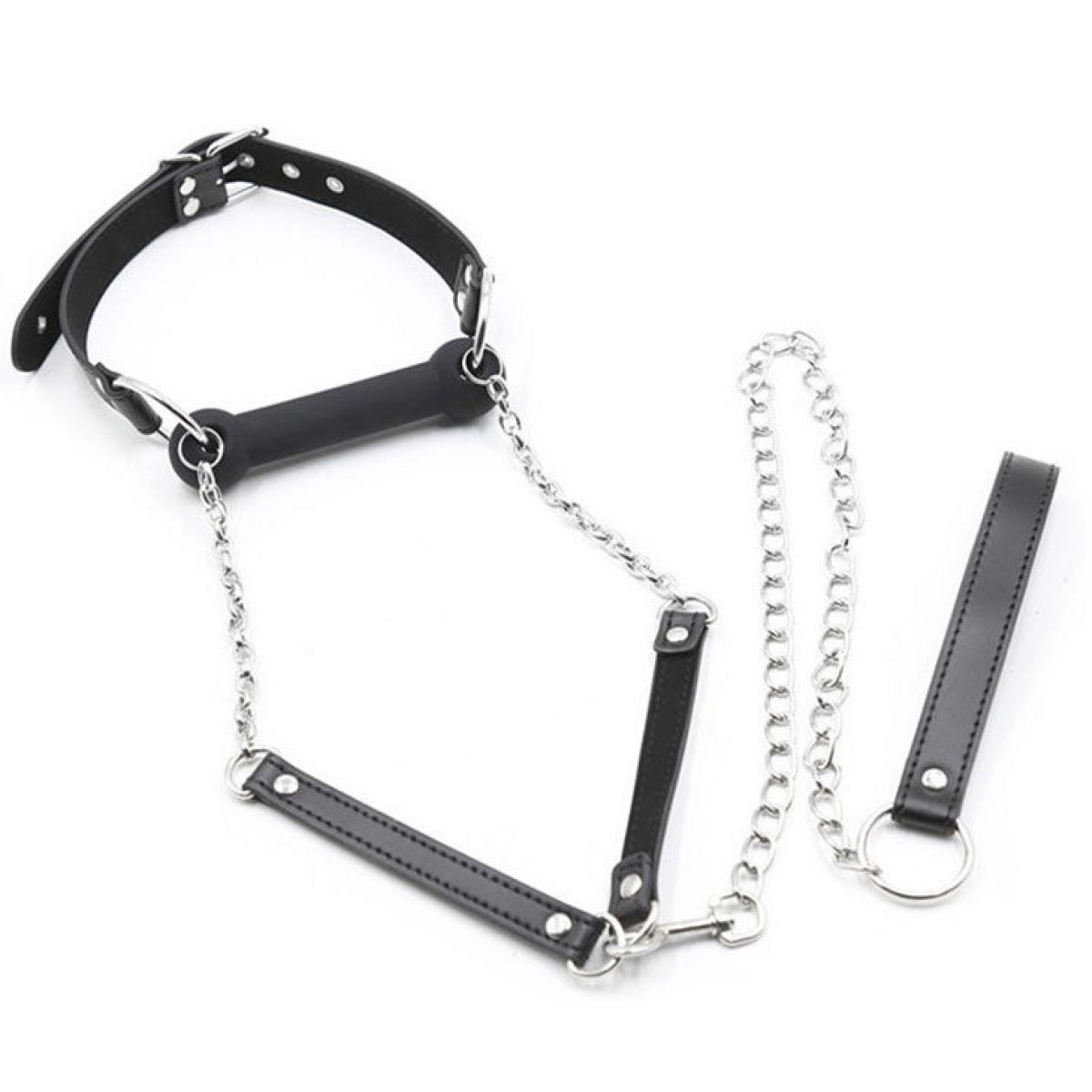 Кляп-трензель с поводком