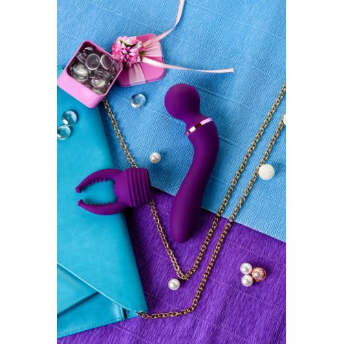 Многофункциональны вибромассажер Uma фиолетовый