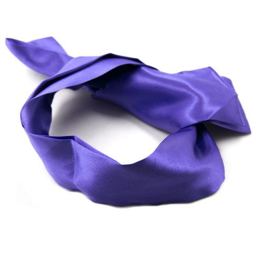 Фиолетовая сатиновая лента для связывания