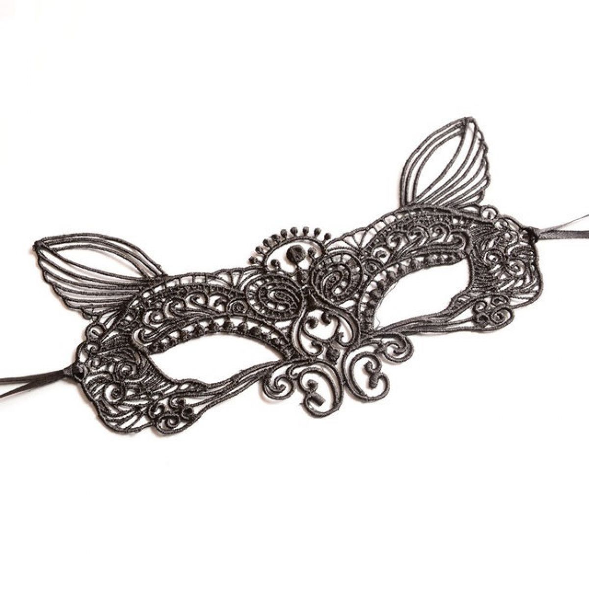 Кружевная маска лисички